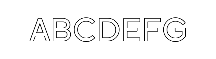 Florencesans SC Outline  Free Fonts Download