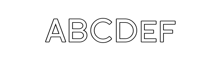 Florencesans SC Outline  Free Fonts Download