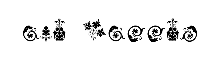 MicroFleuronsEighteen  Free Fonts Download