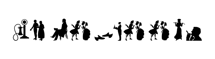 Mixed Silhouettes Seven Regular  Free Fonts Download