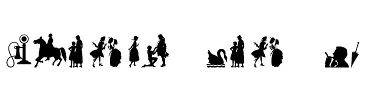 Mixed Silhouettes Seven Regular  Free Fonts Download