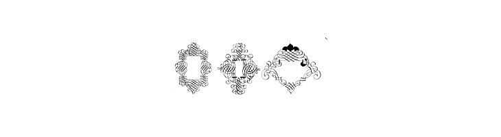 Rough Calligraphic Frames  Free Fonts Download
