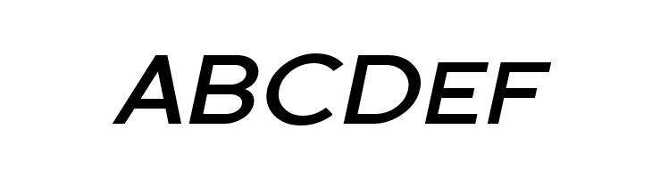 Florencesans SC Exp Bold Italic  Free Fonts Download