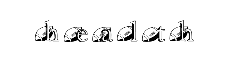 JNK FOOTBALL  Free Fonts Download