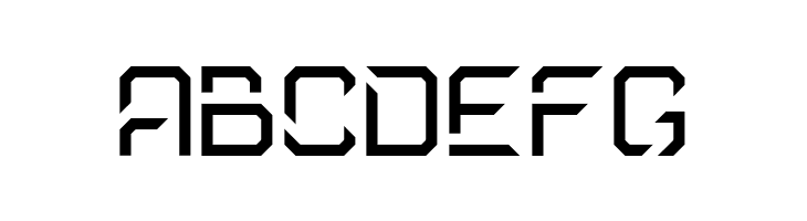 Infynyte Dysplay Sharp  Free Fonts Download