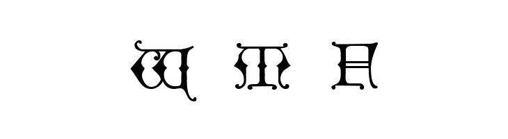 Geschlossen Gotik Kaps  Free Fonts Download
