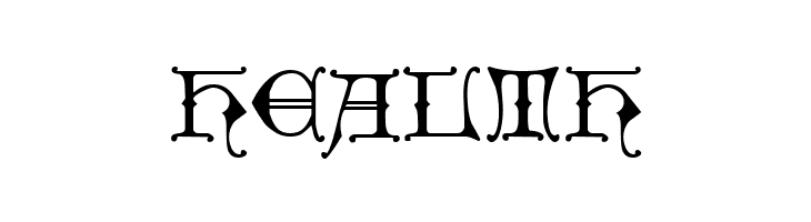 Geschlossen Gotik Kaps  Free Fonts Download