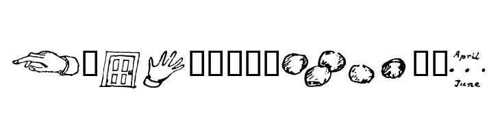 LewisCarrollDings  Free Fonts Download