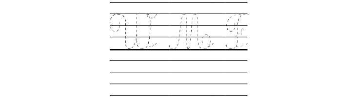Ecolier_lignes_pointill&eacute;s  Free Fonts Download