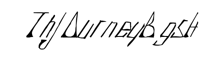 Edje Slant  Free Fonts Download