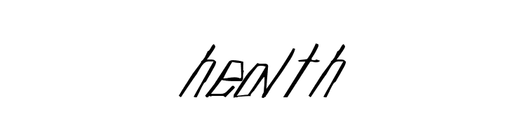 Edje Slant  Free Fonts Download