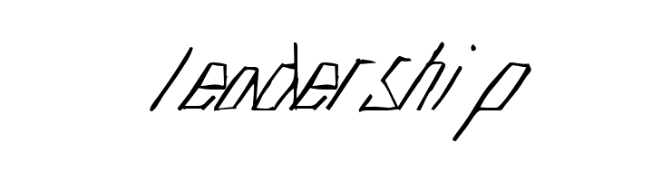 Edje Slant  Free Fonts Download