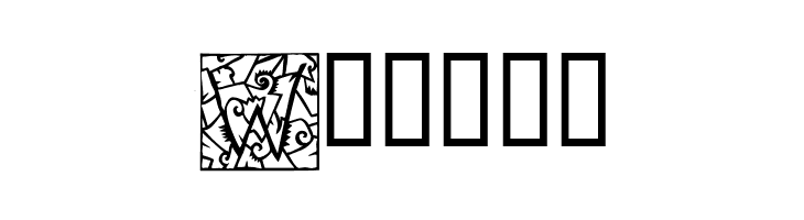 IronGlass DropCaps  Free Fonts Download