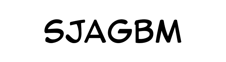 SJAGBM Secret Wurps Font