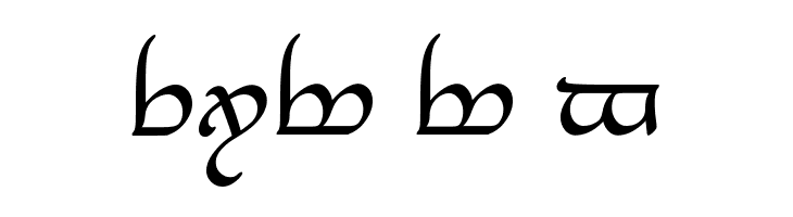 Tengwar Annatar Alt  Free Fonts Download