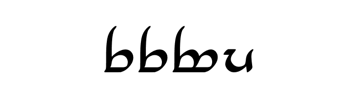 Tengwar Annatar Alt Bold  Free Fonts Download
