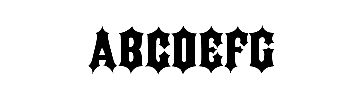 JMH IRON CAPS Regular  Free Fonts Download