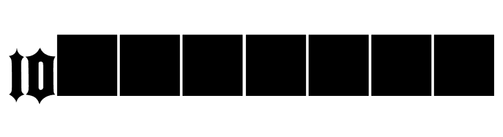 JMH IRON CAPS Regular  Free Fonts Download