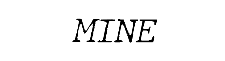 JMHTypewriterFine-Italic  Free Fonts Download