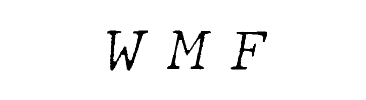 JMHTypewriterFine-Italic  Free Fonts Download