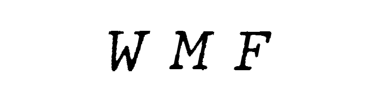 JMHTypewriter-Italic  Free Fonts Download