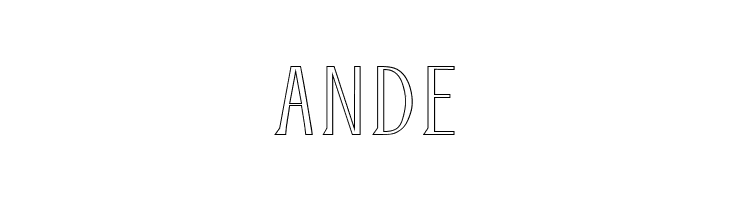 Allusion Outlined  Free Fonts Download