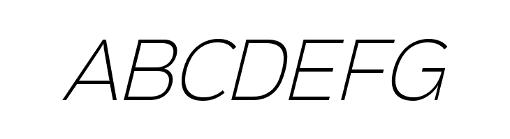 Sinkin Sans 200 X Light Italic  Free Fonts Download