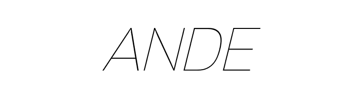 Sinkin Sans 100 Thin Italic  Free Fonts Download