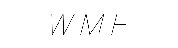 Sinkin Sans 100 Thin Italic  Free Fonts Download