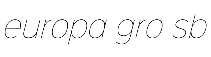 Sinkin Sans 100 Thin Italic  Free Fonts Download
