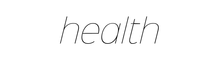 Sinkin Sans 100 Thin Italic  Free Fonts Download