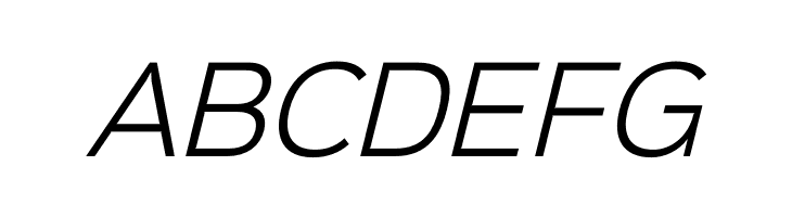 Sinkin Sans 300 Light Italic  Free Fonts Download