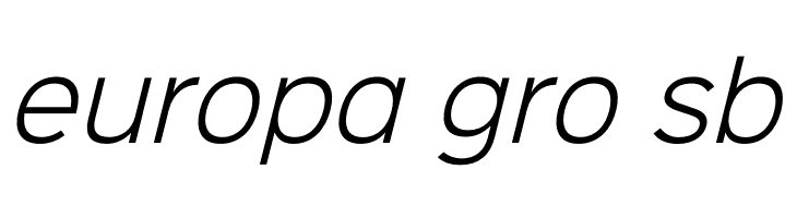 Sinkin Sans 300 Light Italic  Free Fonts Download