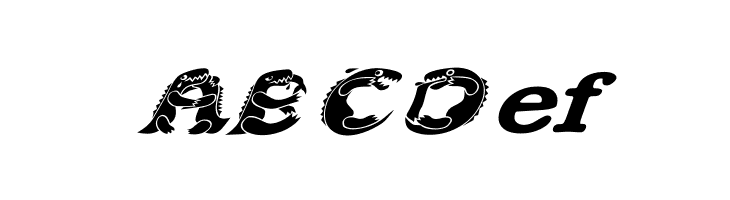 KADinoSlay  Free Fonts Download