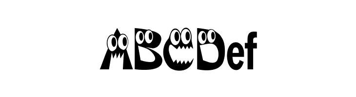 KAHorribleSquish  Free Fonts Download