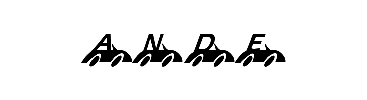 KR Nick's Lil' Racer  Free Fonts Download