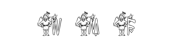 KG ANGEL3  Free Fonts Download