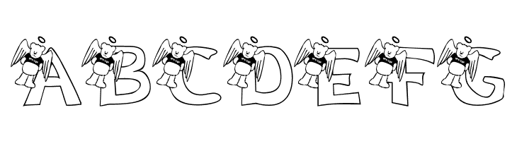 KG ANGELBEAR  Free Fonts Download