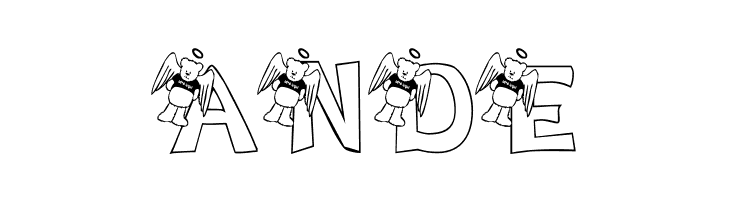 KG ANGELBEAR  Free Fonts Download