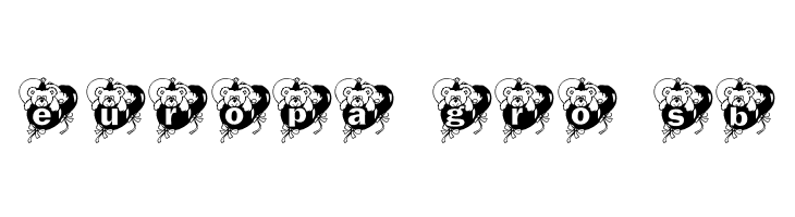 KG BDAY BEAR  Free Fonts Download