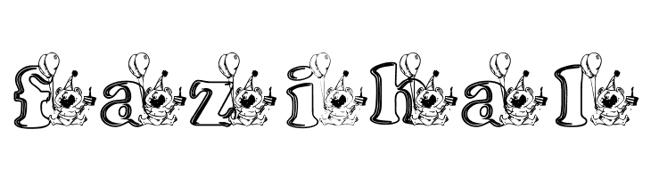 kg bday1  Free Fonts Download