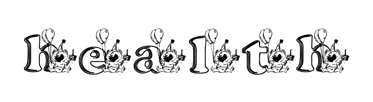 kg bday1  Free Fonts Download
