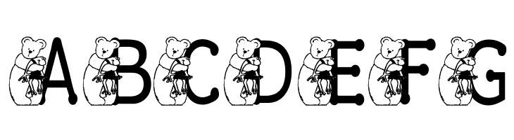 KG BEAR&FROG  Free Fonts Download