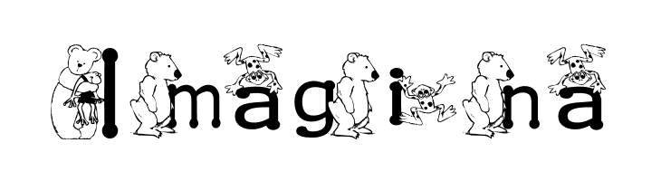 KG BEAR&FROG  Free Fonts Download