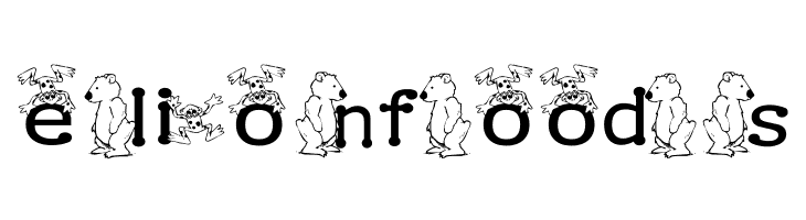 KG BEAR&FROG  Free Fonts Download