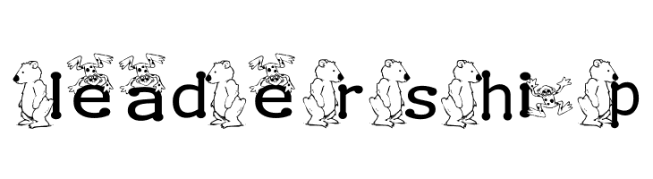 KG BEAR&FROG  Free Fonts Download