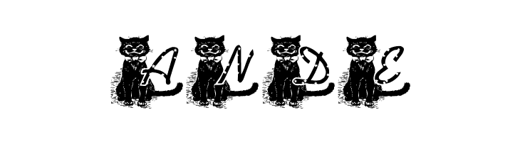 KG BLACKAT  Free Fonts Download