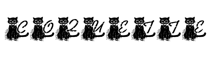 KG BLACKAT  Free Fonts Download