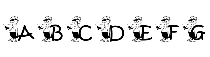 kgblah  Free Fonts Download
