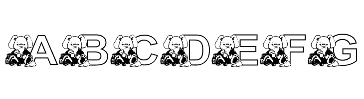 KG ELEBABY  Free Fonts Download